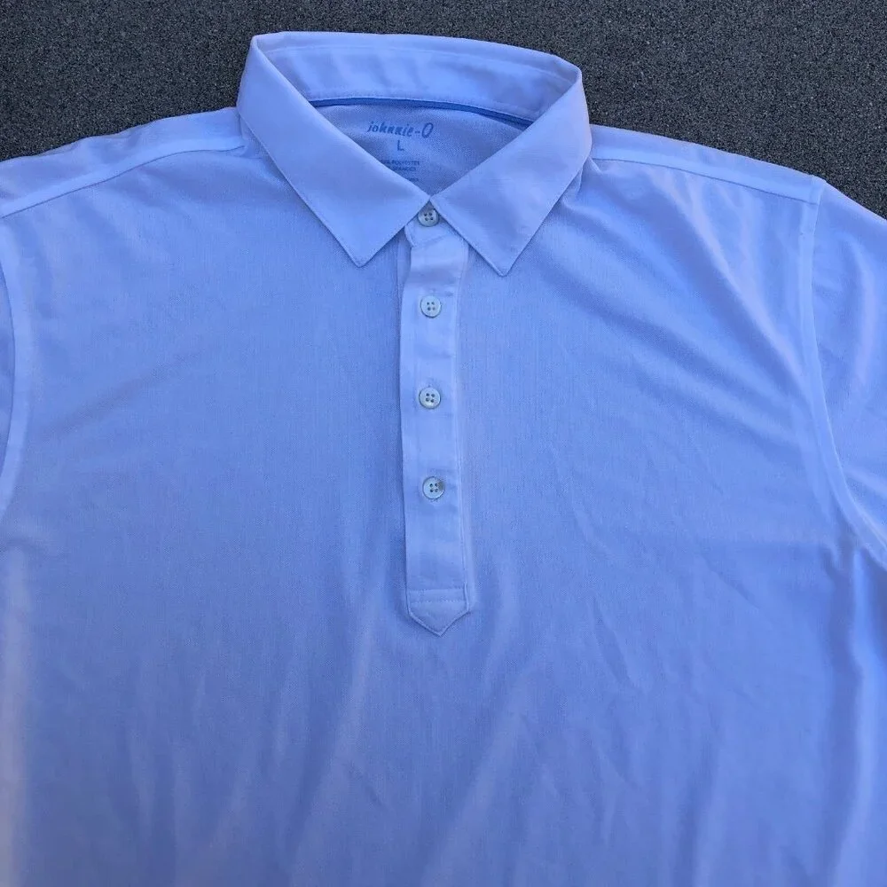 JOHNNIE-O Performance Polo Shirt LG Men's 35th 2017 Corpus Christi Golf Classic‌